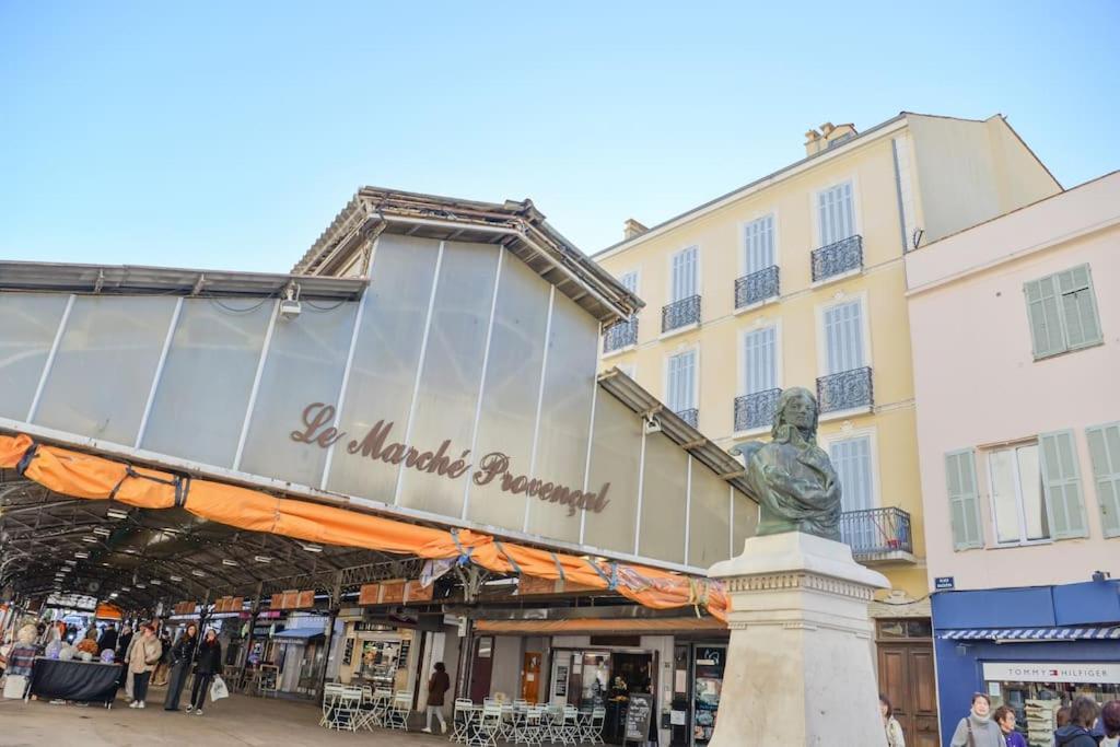 Old Town Antibes Superb New Flat, For 3, Ac, Wi-Fi Lejlighed Eksteriør billede